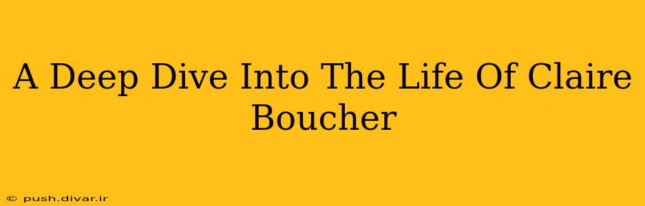 A Deep Dive Into The Life Of Claire Boucher