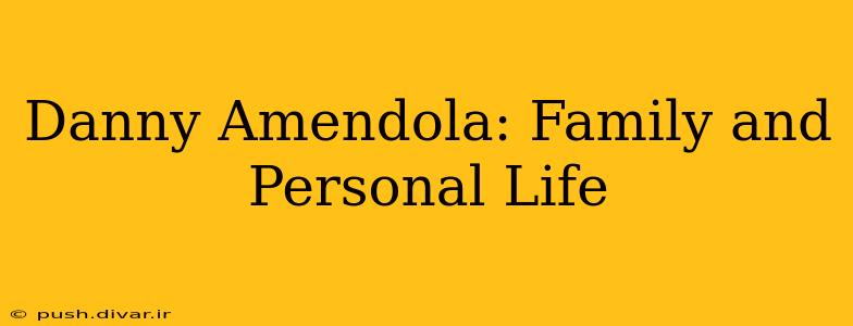 Danny Amendola: Family and Personal Life