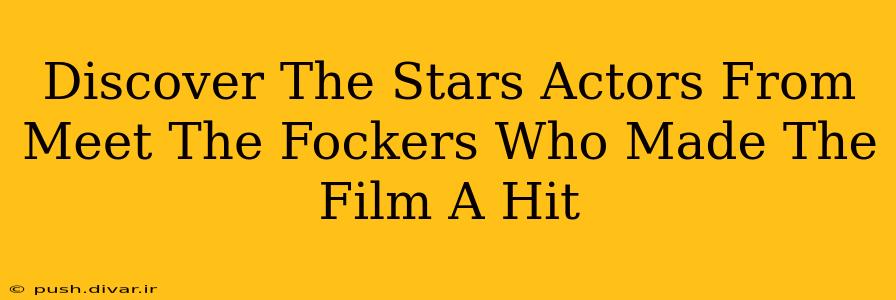 Discover The Stars Actors From Meet The Fockers Who Made The Film A Hit