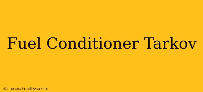 Fuel Conditioner Tarkov