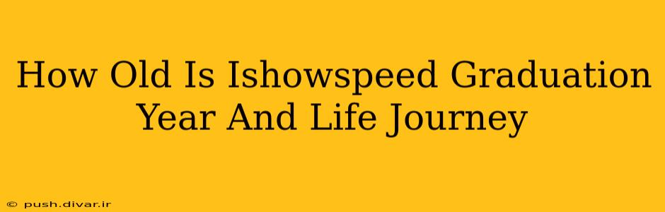 How Old Is Ishowspeed Graduation Year And Life Journey