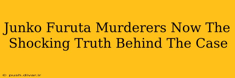 Junko Furuta Murderers Now The Shocking Truth Behind The Case
