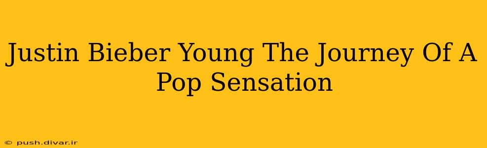 Justin Bieber Young The Journey Of A Pop Sensation