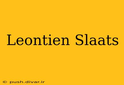 Leontien Slaats