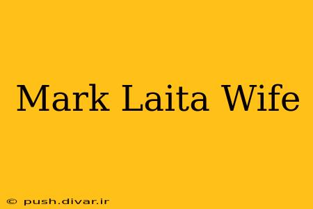 Mark Laita Wife