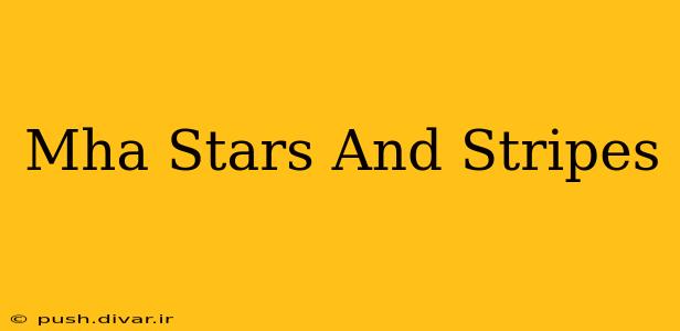 Mha Stars And Stripes