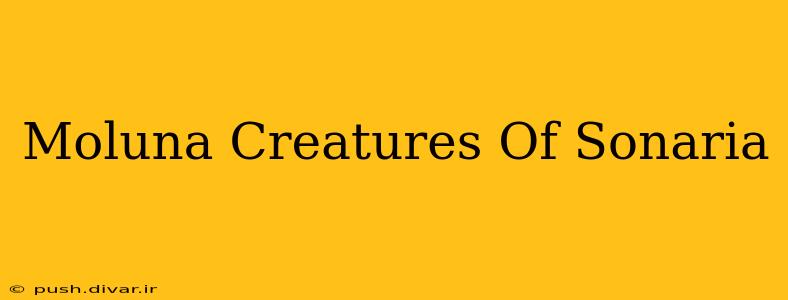 Moluna Creatures Of Sonaria