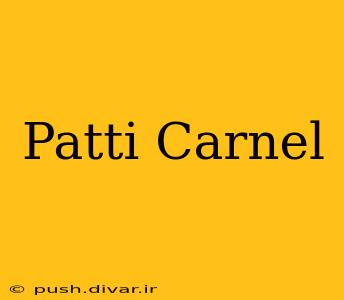 Patti Carnel