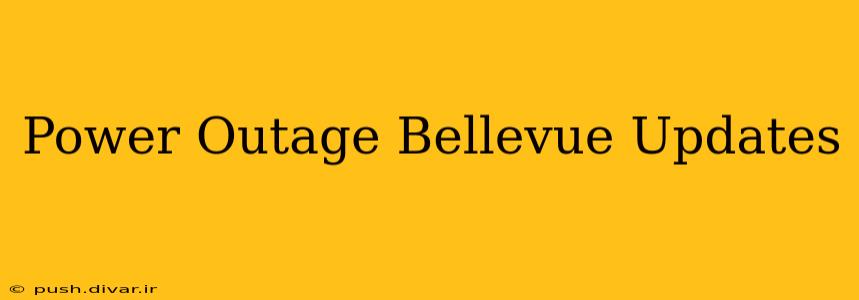 Power Outage Bellevue Updates