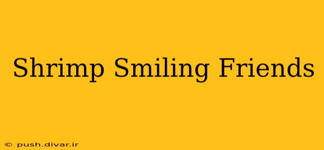 Shrimp Smiling Friends