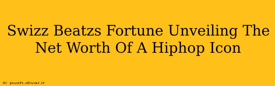 Swizz Beatzs Fortune Unveiling The Net Worth Of A Hiphop Icon