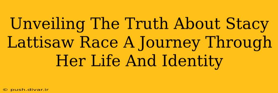 Unveiling The Truth About Stacy Lattisaw Race A Journey Through Her Life And Identity